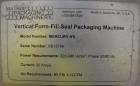 Used Matrix Packaging Mercury HS High Speed Vertical Form Fill with Gussetting
